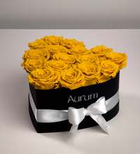 Deluxe Box Heart Aurum Flowers