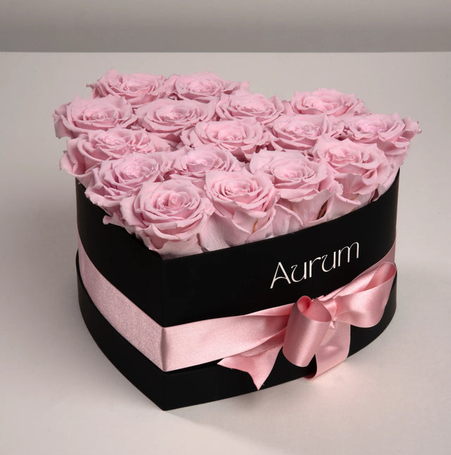 Deluxe Box Heart Aurum Flowers