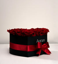 Deluxe Box Heart Aurum Flowers