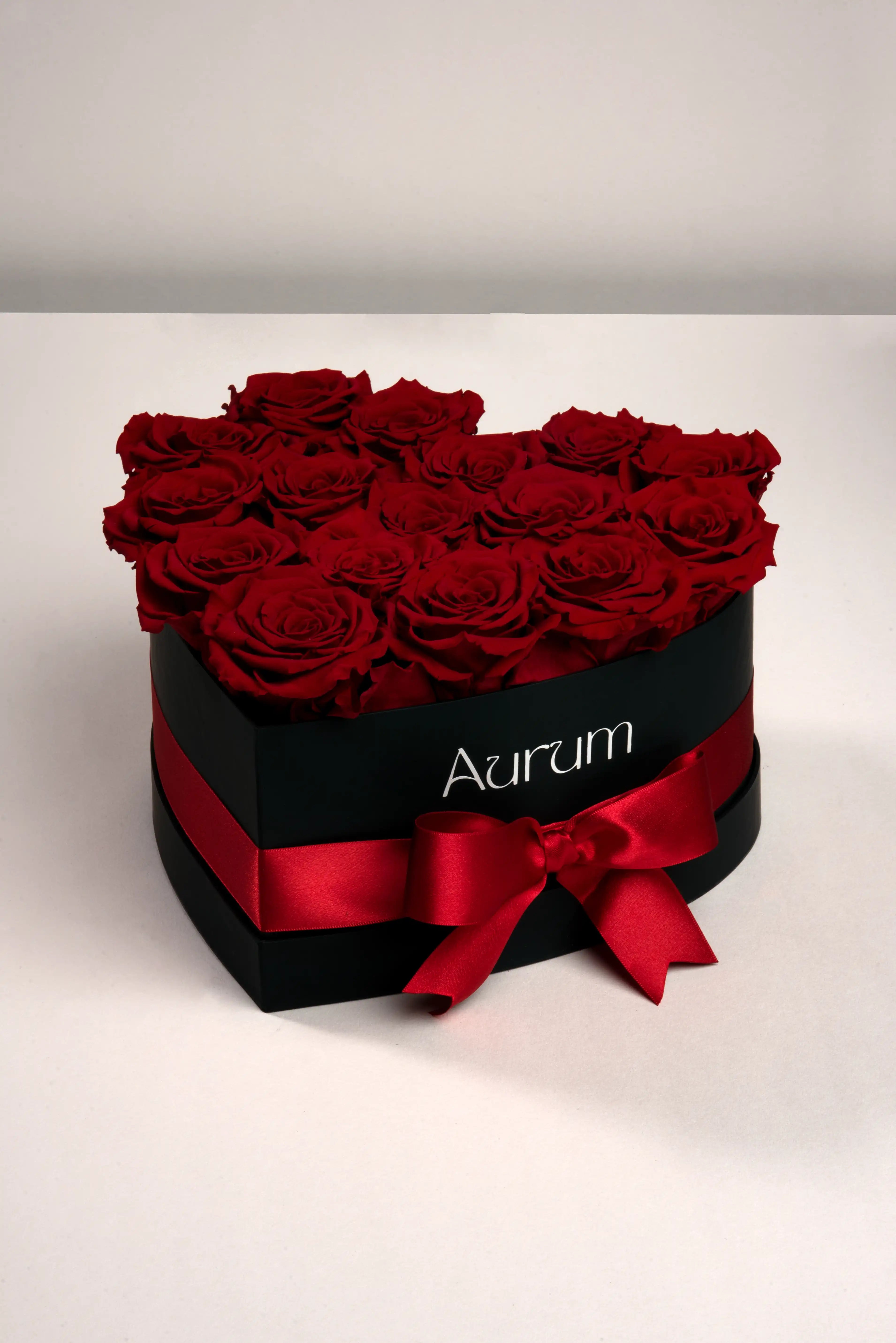 Deluxe Box Heart Aurum Flowers