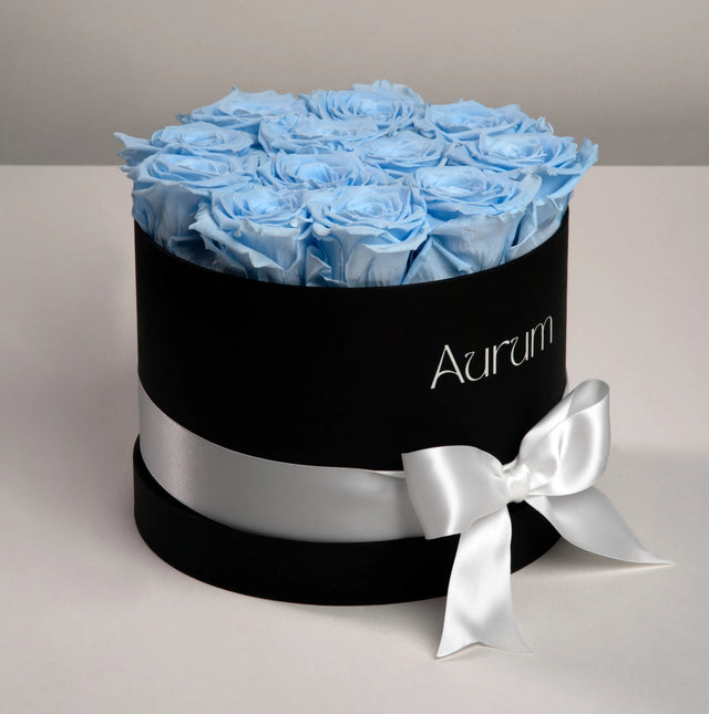 Luxury Box 12 Roses Aurum Flowers