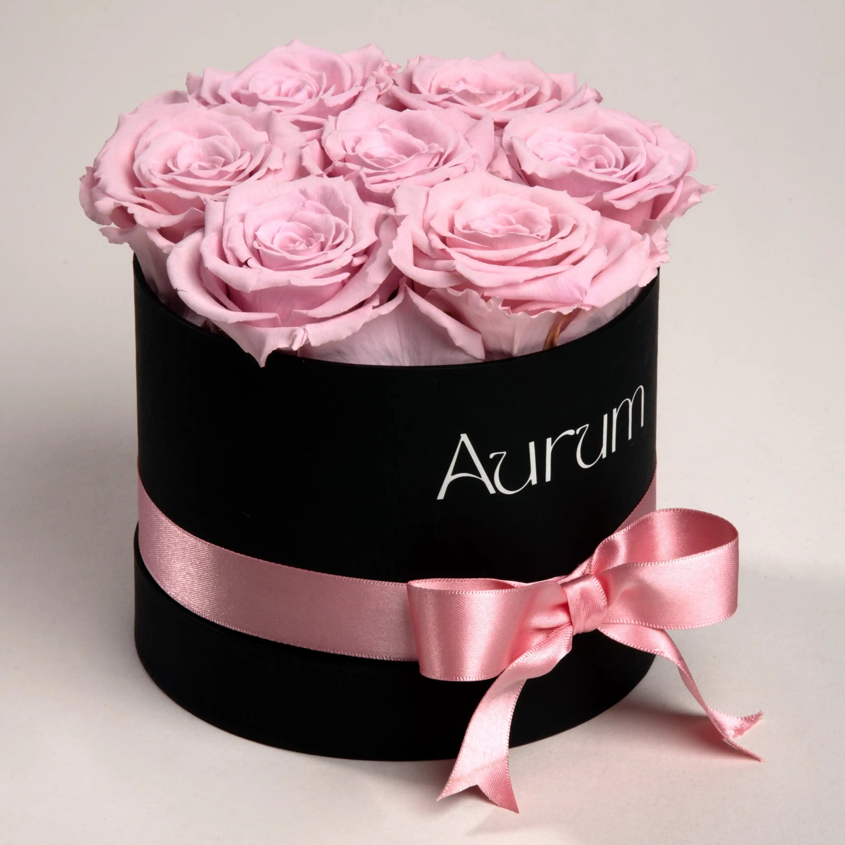 Deluxe Box 7 Roses Aurum Flowers