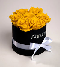 Deluxe Box 7 Roses Aurum Flowers