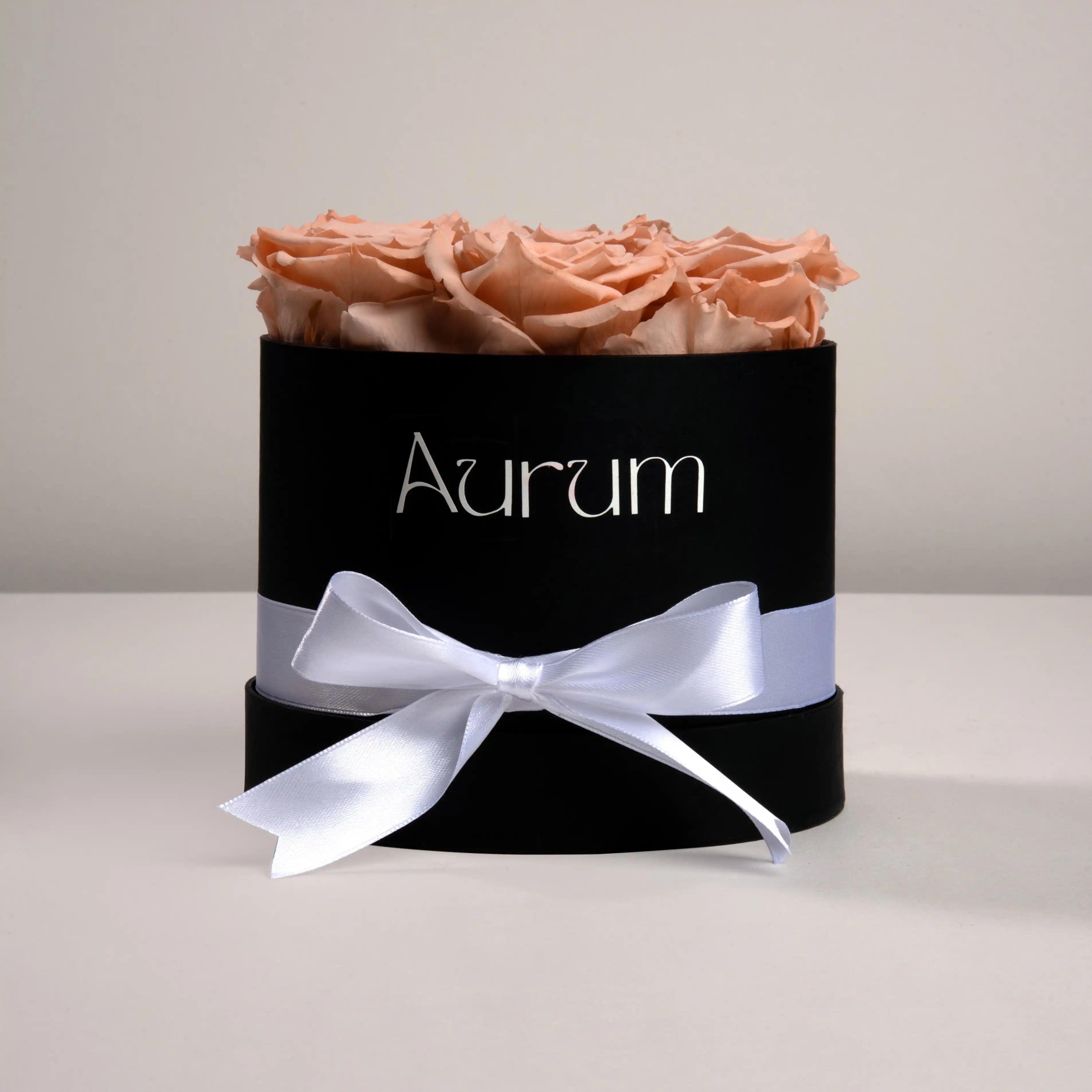 Deluxe Box 7 Roses Aurum Flowers