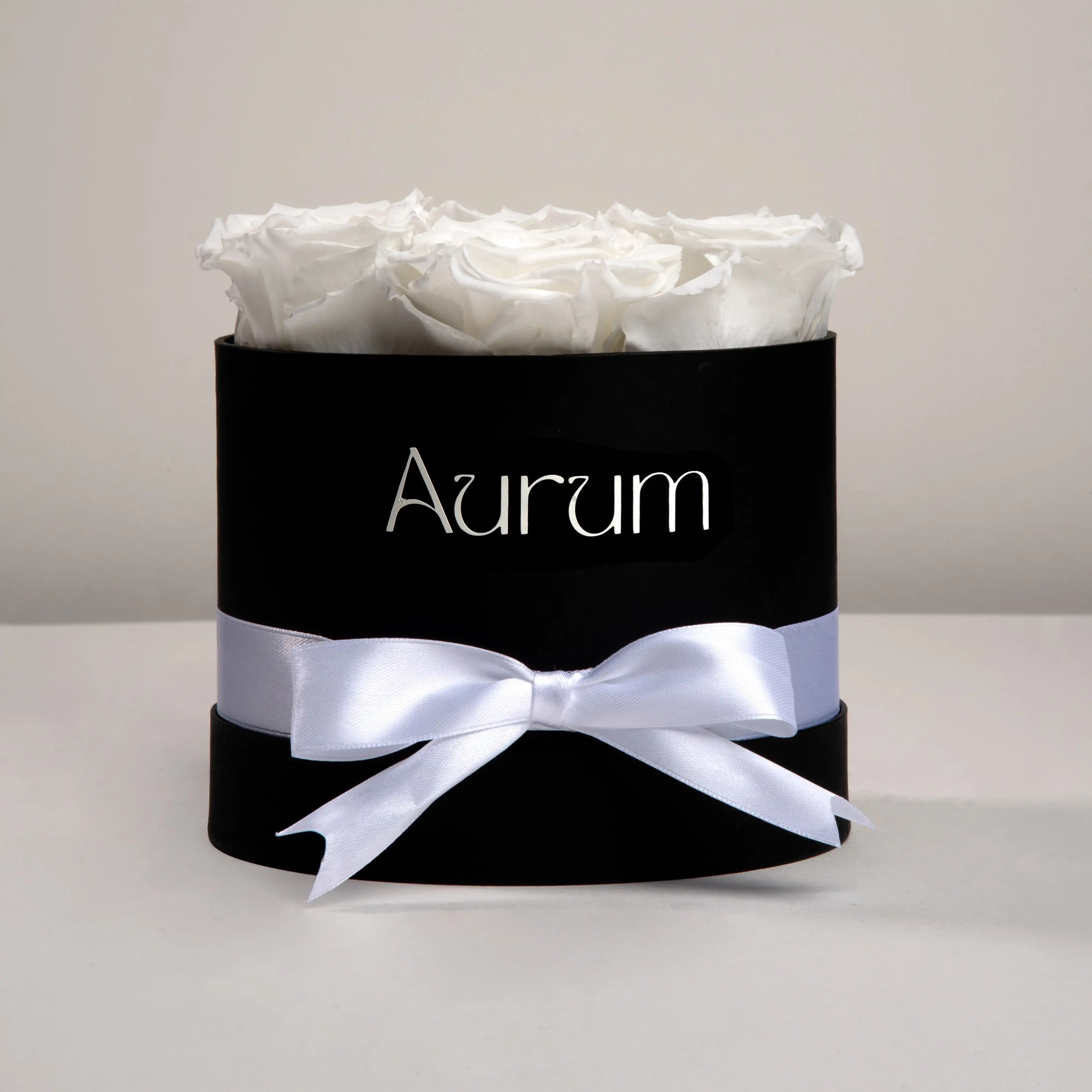 Deluxe Box 7 Roses Aurum Flowers